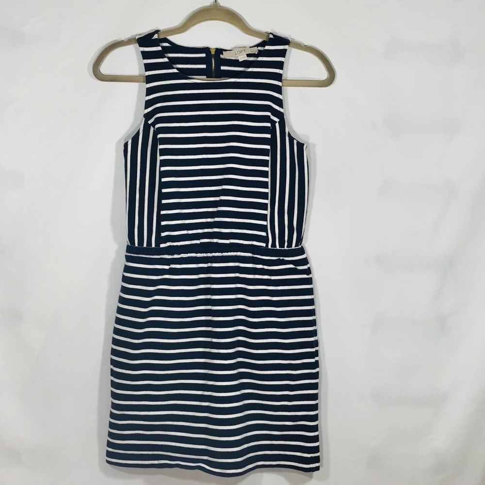 Ann Taylor Loft Striped Dress womens Size: SP